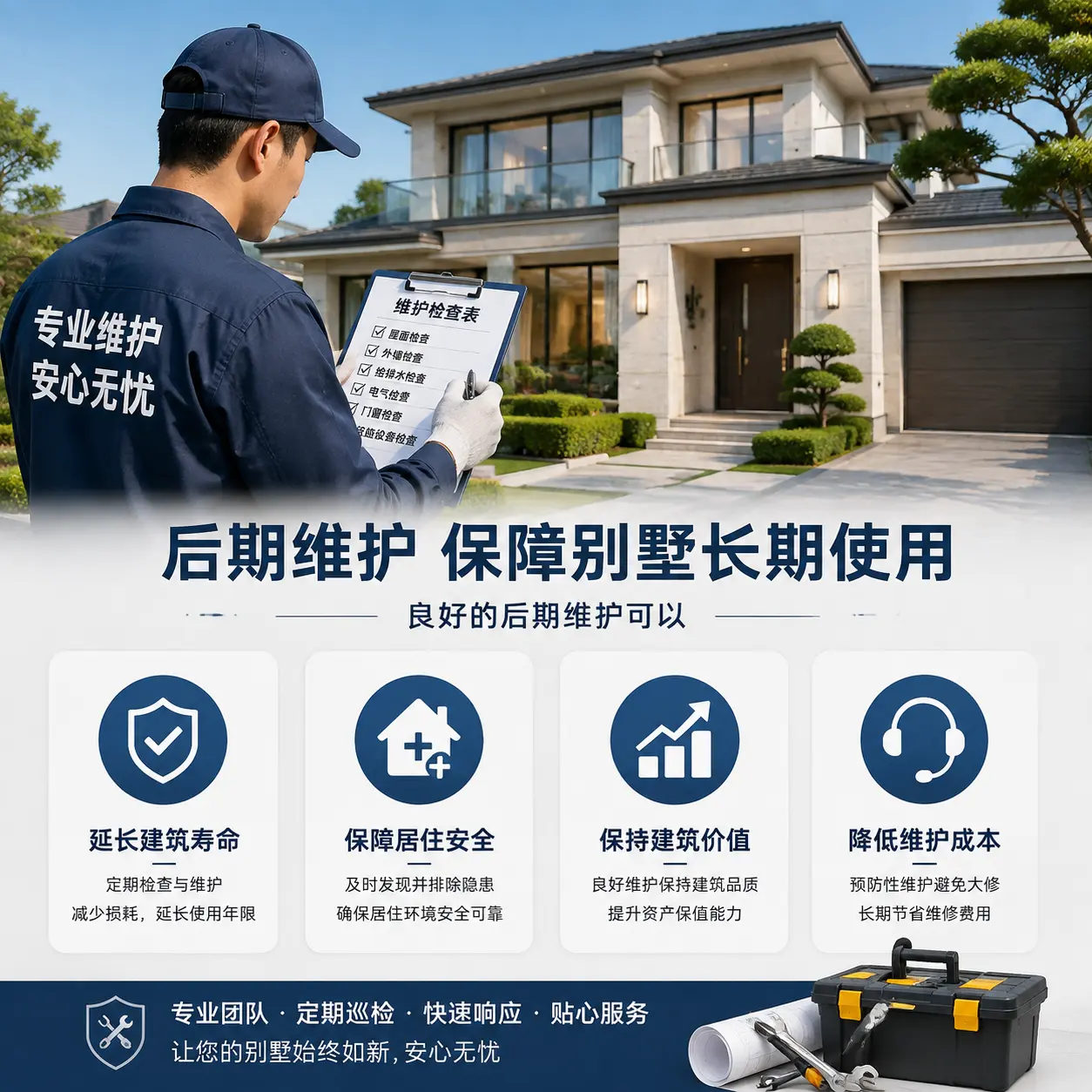 别墅建造公司推荐： 赤水 施工质量的关键要素