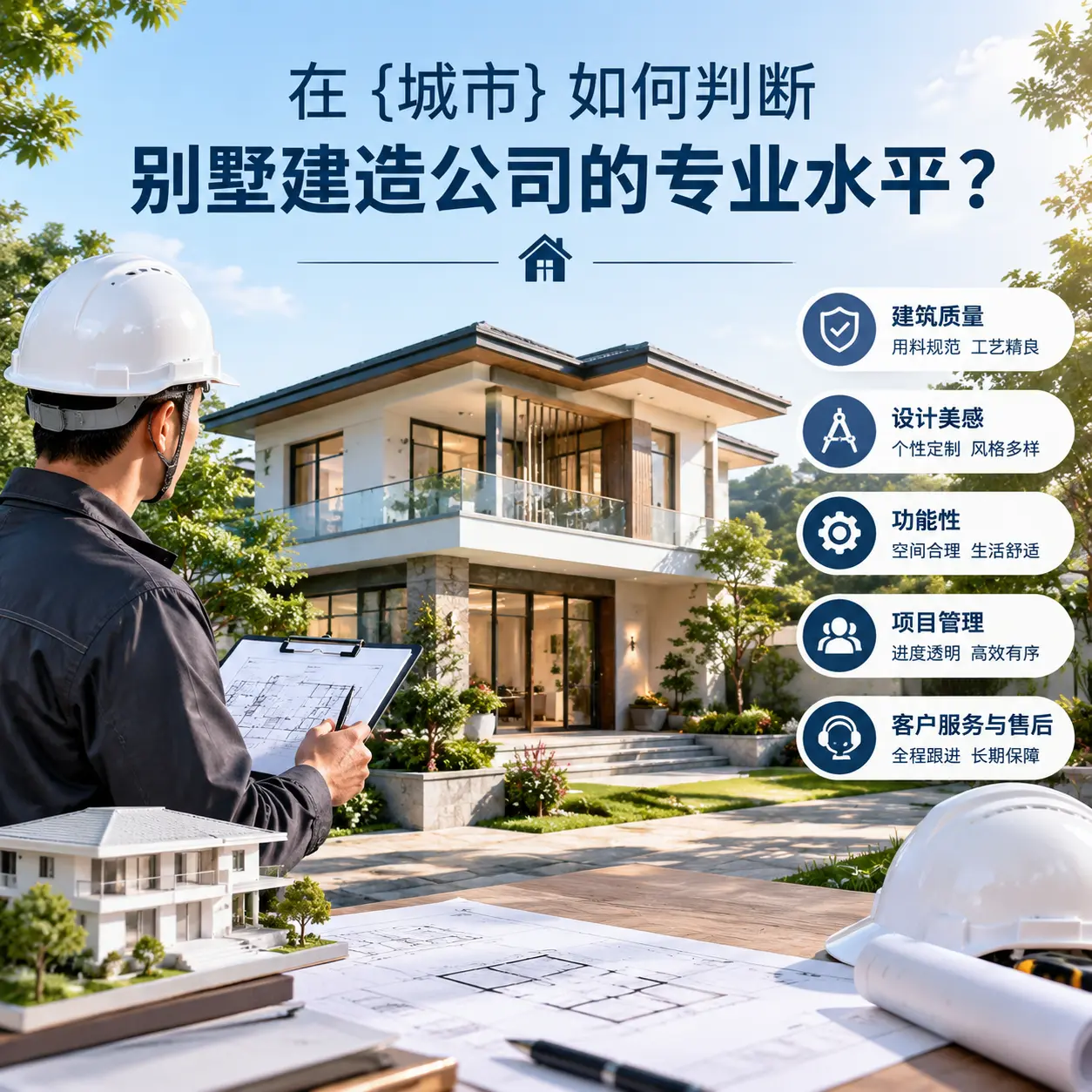 在 赤水 如何判断别墅建造公司的专业水平？
