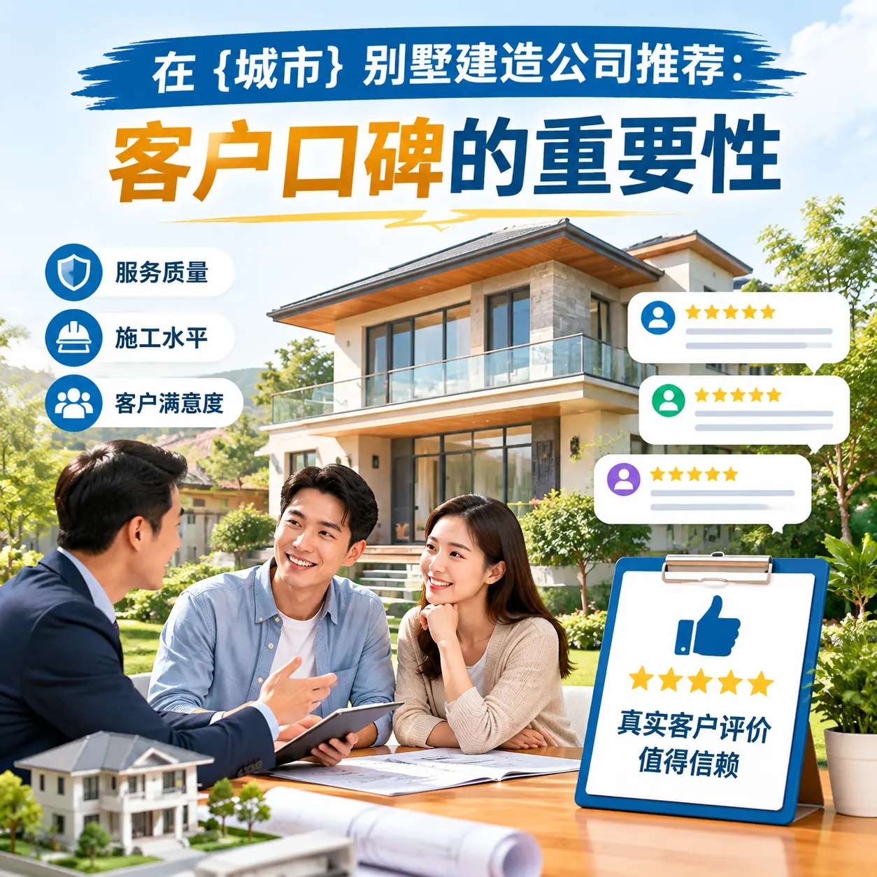 在 赤水 别墅建造公司推荐：客户口碑的重要性