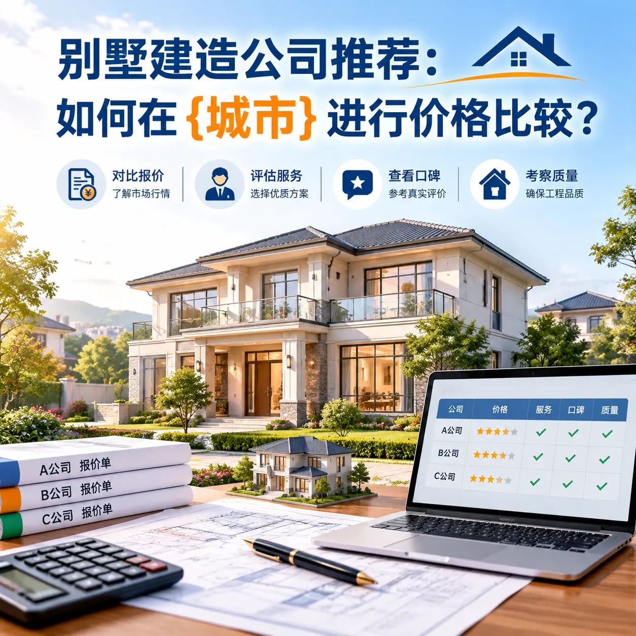 别墅建造公司推荐：如何在 赤水 进行价格比较？