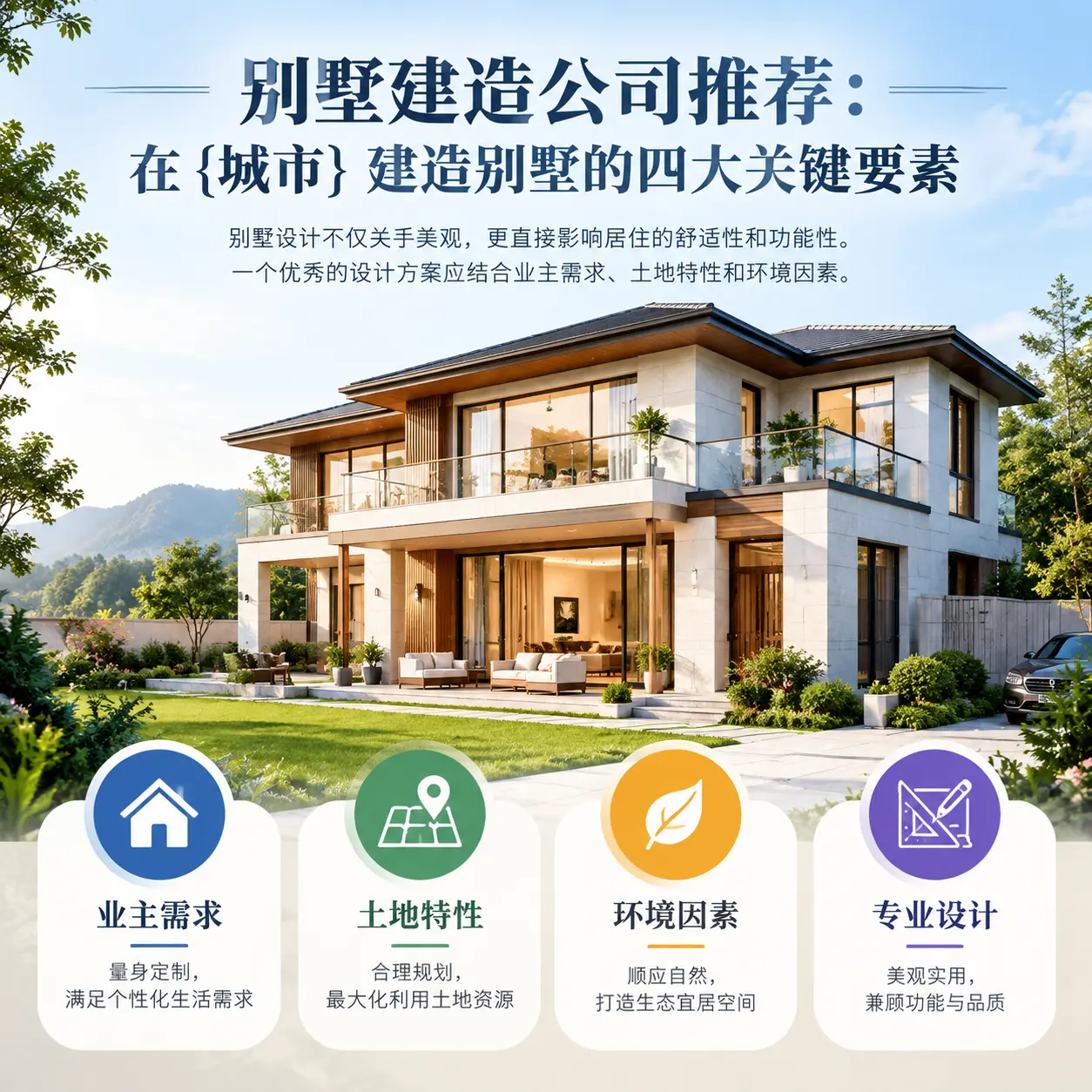 别墅建造公司推荐：在 赤水 建造别墅的四大关键要素